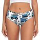 thumbnail image 1 of Fotbe Blue Excavator Calzones Estampados para Mujer – Ropa Interior de Algodón, Cómoda, Suave y Elástica-X-Large, 1 of 6