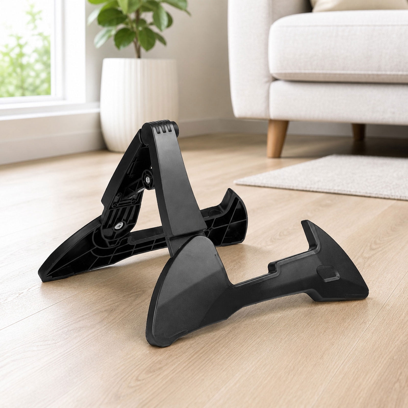 Adjustable Modern Plastic Instrument Rack Holder Stand Ergonomic Frame Design For Guitar Violin Storage Support Use