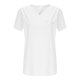 thumbnail image 4 of Top de Manga Corta de Verano para las Mujeres de Tamaño Grande Falso Bolsillo V-Cuello Camiseta, Mezcla de Poliéster Algodón Spandex Top Casual, Lavado a Mano Más Tamaño, 4 of 7