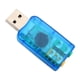 thumbnail image 4 of USB 2.0 Vevor Micrófono externo Altavoz 3D 5.1 Canal Audio PC Adaptador de tarjeta de sonido, 4 of 5