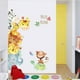 thumbnail image 2 of Pegatinas de pared de animales de dibujos animados para niños DIY, pegatinas de murales compatibles con habitaciones para niños, decoración de la puerta del armario del dormitorio del bebé (animal) Afortunado Sencillez, 2 of 5
