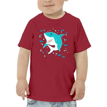 

Grinning Shark Kids Art T-Shirt Toddler -Image by Shutterstock 5 Toddler