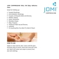 thumbnail image 2 of JOMI COMPRESSION Roll On Body Adhesive, Sweat Resistant, Washes Off With Ease 2 Ounces (3 Pack), 2 of 5