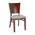 thumbnail image 2 of Safsil Seating Hendrix Upholstered Dining Side Chair - Set of 2, 2 of 4