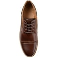 thumbnail image 4 of Vance Mens Griff Lace-up Cap Toe Derby Dress Shoe, 4 of 9