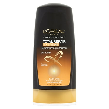 L'Oreal Paris Hair Expert Total Repair Extreme Reconstructing Conditioner 25.4 FL OZ - Walmart.com