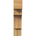 thumbnail image 2 of Ekena Millwork 6"W x 22"D x 26"H Westlake Block Rough Sawn Bracket, Western Red Cedar, 2 of 25