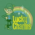 thumbnail image 2 of Tee Luv Men's Big and Tall Retro Lucky Charms Cereal Cartoon Mascot Shirt (XLT), 2 of 3