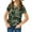 Green, variant on Langwyqu Short Sleeved Kids Camouflage Print Cross T-Shirt Children Girls Tops