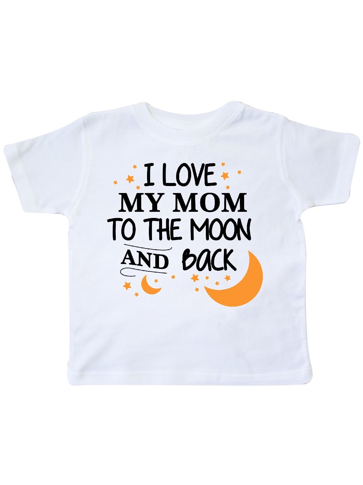 Inktastic I Love My Mom To The Moon And Back Toddler T-Shirt Mothers Day Kids