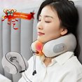 thumbnail image 2 of COFEST Health & Beauty,Back Massager,Neck Massager With Heat,Massage Pillow Gifts For Men & Women,Electric Shiatsu Back Massager,Kneading Shoulder Massager,Massage At Home,Car,Gray,B, 2 of 7