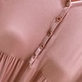 thumbnail image 4 of Nexjvus Chemises de Nuit Femmes Manches Longues Pyjamas Robe de Nuit Unie Taille m, 4 of 5