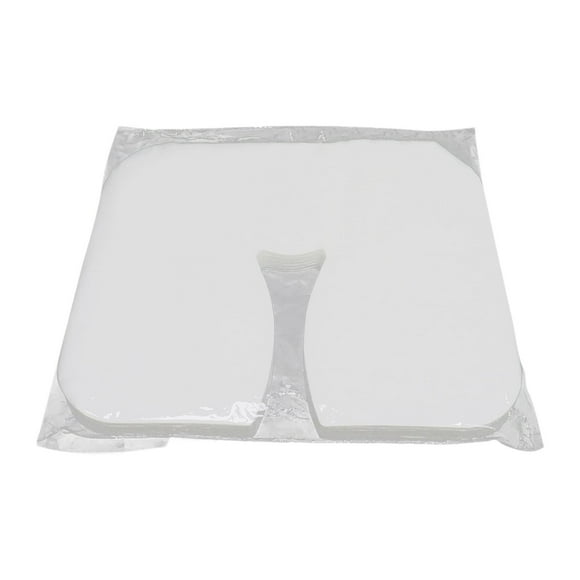 100 Uds. Fundas Desechables para Cuna Facial, Funda para Facial, Fundas Portátiles Multiusos para Cuna de Cabeza Suave para Salón de s, algodón