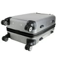thumbnail image 4 of MOJO Silver Detroit Tigers 21" 8-Wheel Hardcase Spinner Carry-On Luggage, 4 of 5