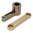 thumbnail image 4 of Dualoai 1/7 RC Car Steering Rod Servo Arm Easy to Install Portable Aluminum for 7303 Champagne, 4 of 9