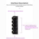 thumbnail image 5 of Rgb 3-Pin 5V 10 Hub Splitter Sata Power 3Pin Argb Adaptador Cable De Extensión Rgb Led Strip Light Splitter Hub matsuzay EL009118-00, 5 of 6