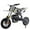 Black, variant on X-Pro Brand New Zephyr 4 Stroke 40cc Gas Pit Dirt Bike, Mini bike for Kids, Pull Start 10" Wheels