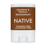 Native Deodorant Mini, Coconut & Vanilla, 0.5oz