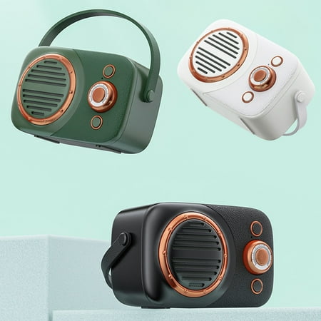 Msgweeeg Big Bluetooth Speaker Magnetic Bluetooth Speaker Mini Outdoor Portable Creatives Card U Disk High Volume Bluetooth Speaker Wireless 5.3 Subwoofer