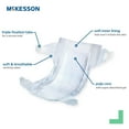 thumbnail image 4 of McKesson Baby Diapers - Flexible Fit, Wetness indicator, 12-Hour Protection - Size 1 (8 lbs. to 14 lbs.), 20 Count, 6 Packs, 120 Total, 4 of 6