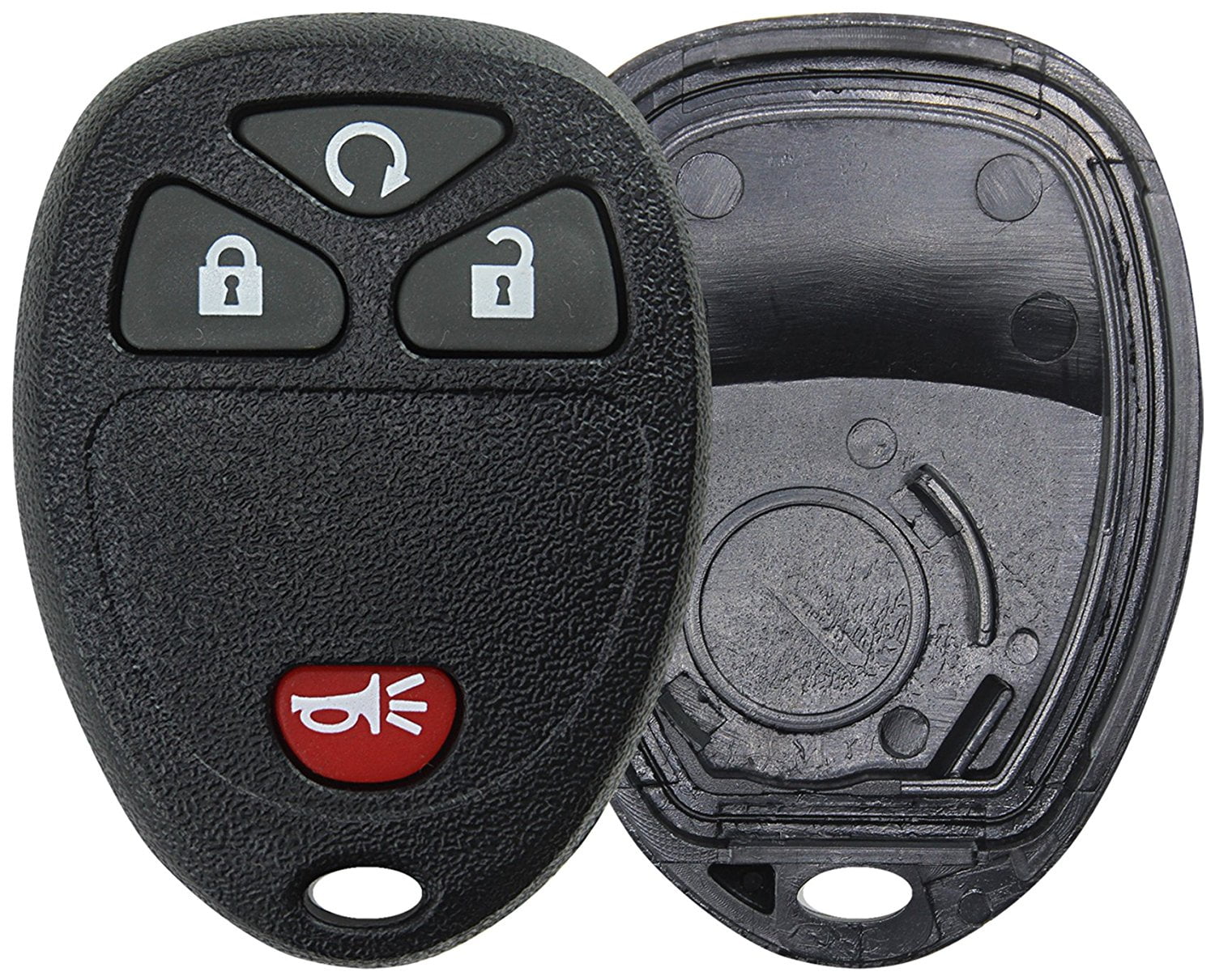 KeylessOption Keyless Entry Remote Control Car Key Fob Replacement For Buick Cadillac Chevy GMC