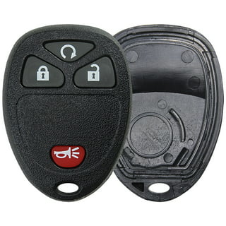 Keylessoption Keyless Entry Remote Car Key Fob and Key Replacement for LHJ011 (Pack of 2)