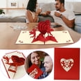 thumbnail image 1 of Diy Handmade Postcards and Valentine'S Day Greeting Cards,Handmade Postcard 3D Valentine'S Card Greeting Three- Day Valentine'S Diy Day Sculpture Paper Home Diy, 1 of 9