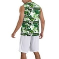 thumbnail image 2 of Naloa Football 7 Basketball Jersey Reversible Men's Mesh Athletic Sports Shirts Training Practice S-4XLXX-Large, 2 of 6