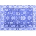 thumbnail image 1 of Ahgly Company Indoor Rectangle Oriental Blue Traditional Area Rugs, 5' x 7', 1 of 4