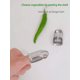 thumbnail image 3 of Pisexur Batería de cocina Cuchillo de pulgar, herramienta mágica para recoger frijoles, cortaúñas, acero inoxidable, anillo para recoger pimienta de Sichuan. para la cocina del hogar, 3 of 6