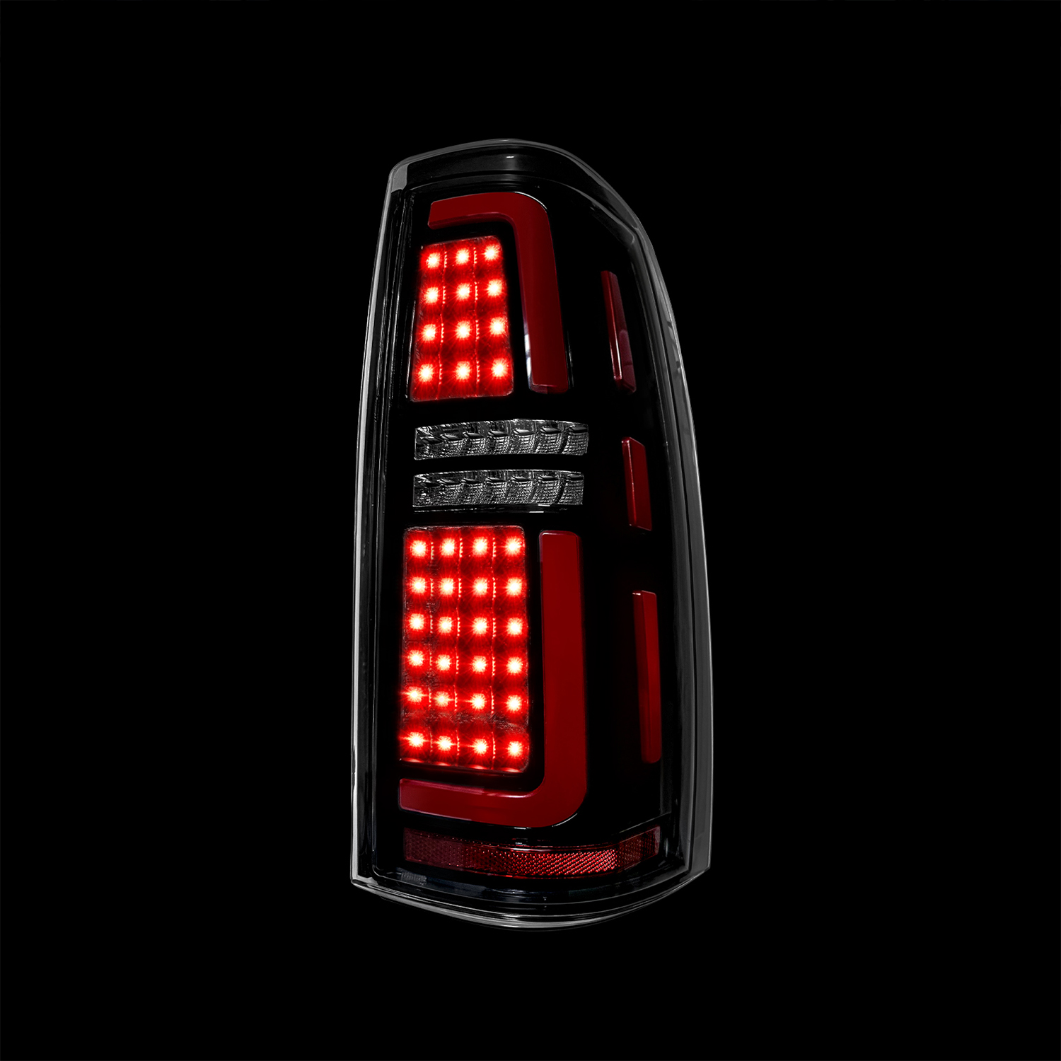 AMERICAN MODIFIED Chrome LED Tail Lights w/ Clear Lens for 99-06 Chevy Silverado & 99- 02 GMC Sierra 1500 2500 3500