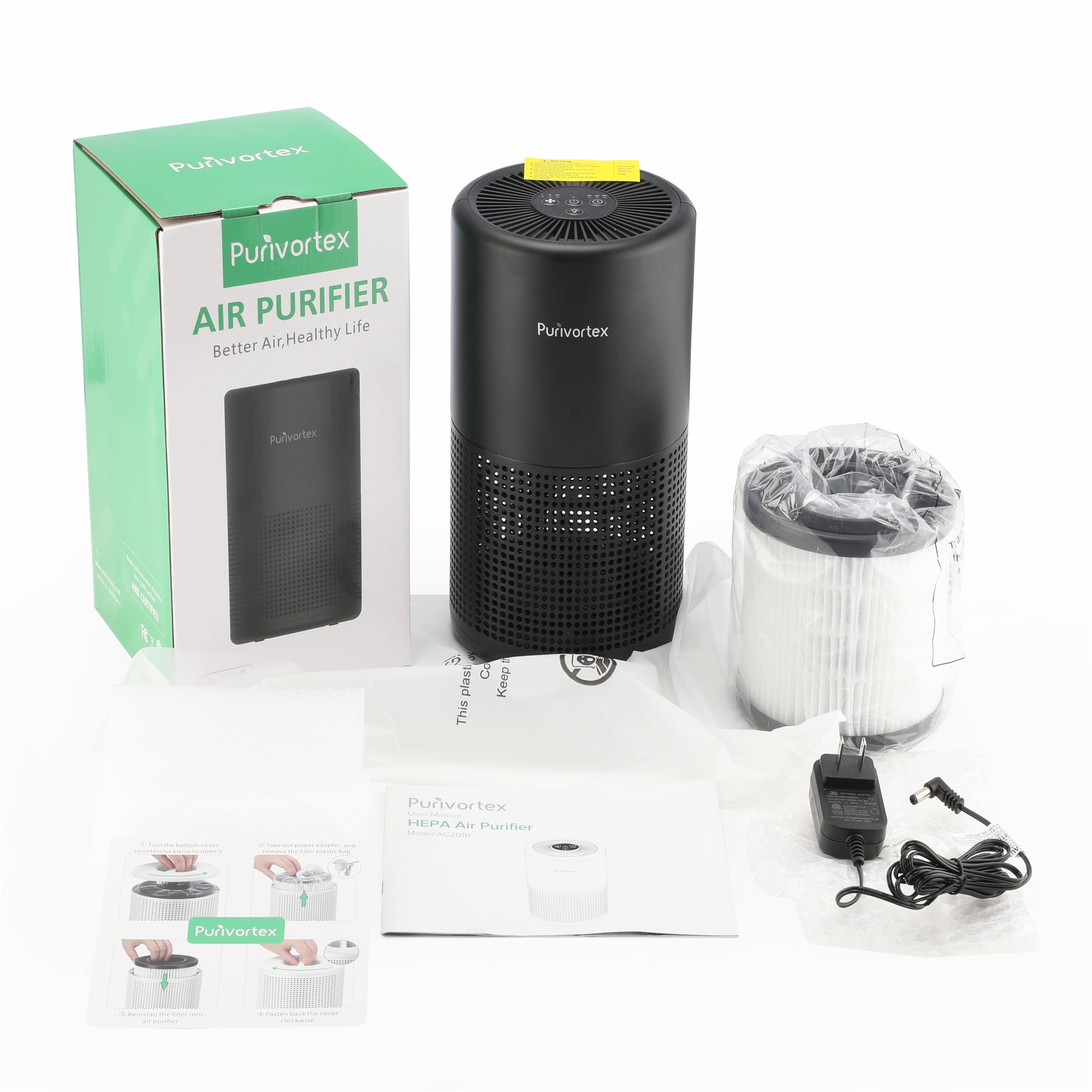 Home Office Smart Air Purifiers H13 True HEPA Filter Air Purifier