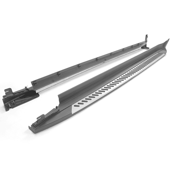 Ikon Motorsports Running Board Compatible with 2018-2024 BMW X3 G01 Side Step Bars Set Pair