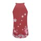 thumbnail image 5 of Tops con estampado de flores sin mangas de ocio con cuello redondo a la moda para mujer Fridja  gh3214, 5 of 5
