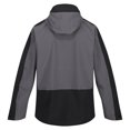 thumbnail image 2 of Regatta - Chaqueta Impermeable Highton Stretch II para Hombre (Gris Oscuro, Negro) Regatta UTRG6832_darkgreyblack, 2 of 3