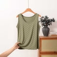 thumbnail image 2 of jjayotai Plus Size Tank Tops for Women Polka Dots Sleeveless Tops Crew Neck Shirts Summer Casual Basic Going out Tanks, 2 of 6