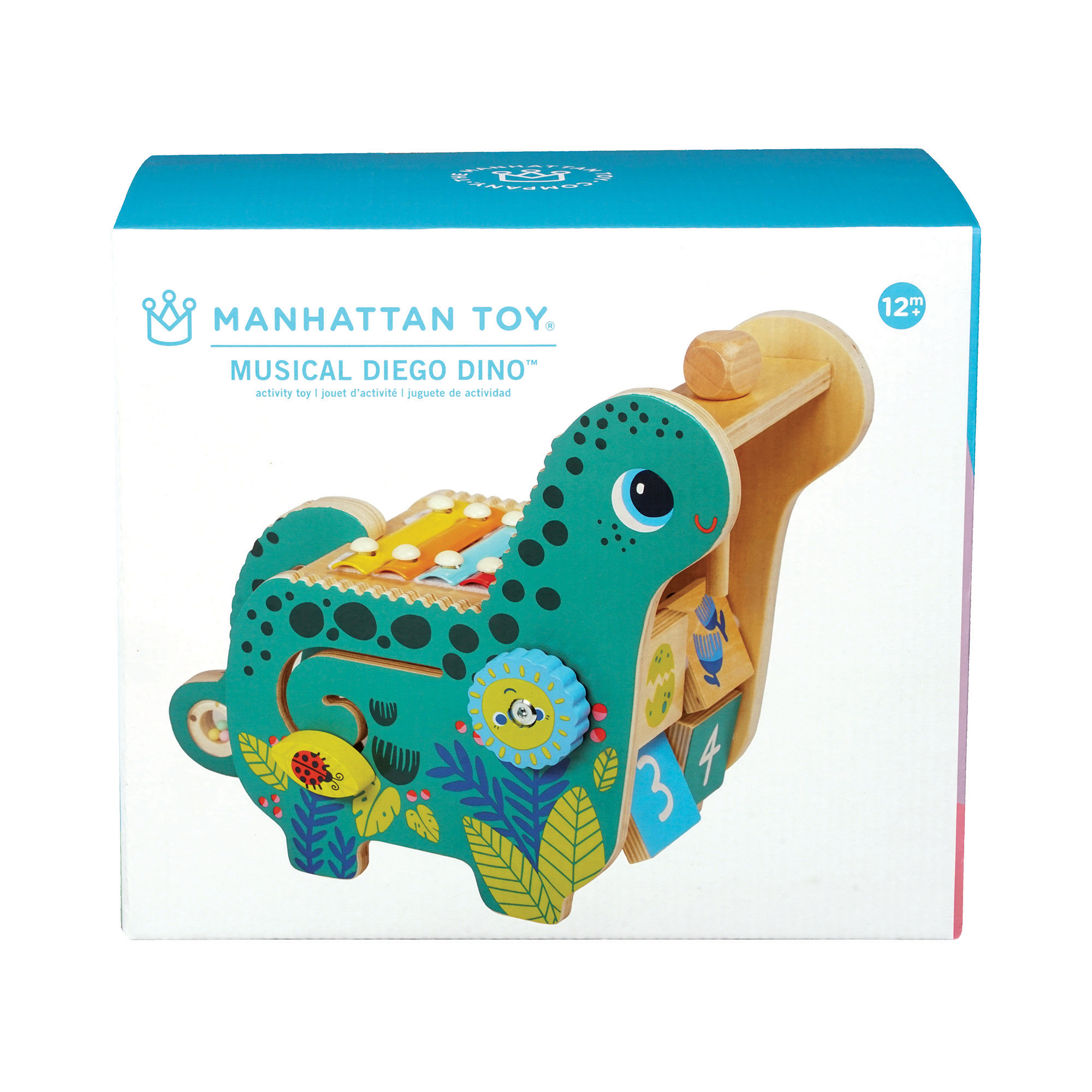 Manhattan Toy Musical Diego Dino Wooden Instrument Toy photo 3