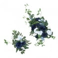 thumbnail image 2 of 2x Wedding Arch Flower Swag Handmade Decorative Artificial Flower Arch Decor for F, 2 of 9