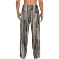 thumbnail image 3 of Fotbe Men'S Wooden Textureclassic Pajama Pants With Elastic Waist And Drawstring Pockets，Pajama Pants Mens Lounge Pants Super Soft, 3 of 9