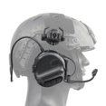 thumbnail image 4 of Casque Écouteurs Protection d'Oreille Robuste Cache-Oreilles de Chasse avec Microphone Détachable Noir, 4 of 8