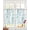 Grey, Duck Green, variant on Aqua Grey Botanical Sheer Curtains 84 Inch Length 2 Panels Set for Living Room/Bedroom, Spring Floral Summer Farmhouse Kitchen Curtains Grommet Semi-Sheer Curtains Drapes Window Treatments 42"x84"x2