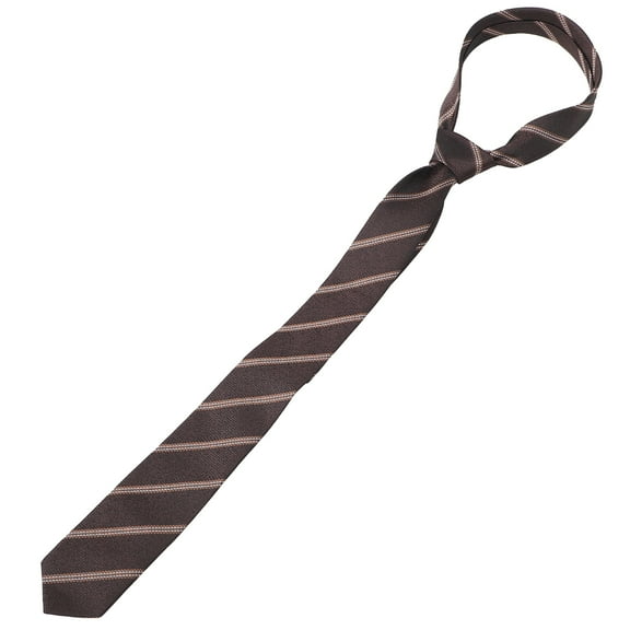 SOPOTUTU Brown ped Pre-Tied Tuxedo Tie for Men Polyester Necktie with Elegant Design
