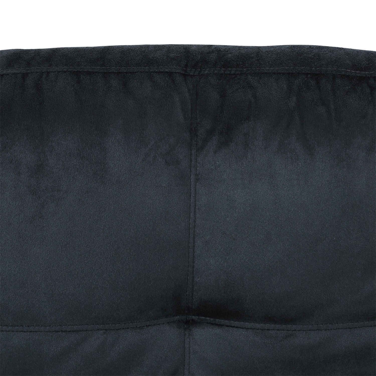 Hommoo Lint & PVC L-Shaped Sectional Couch and Sofa Set, Modern Living Room Furniture Set, Left Side, Dark Blue And Brown