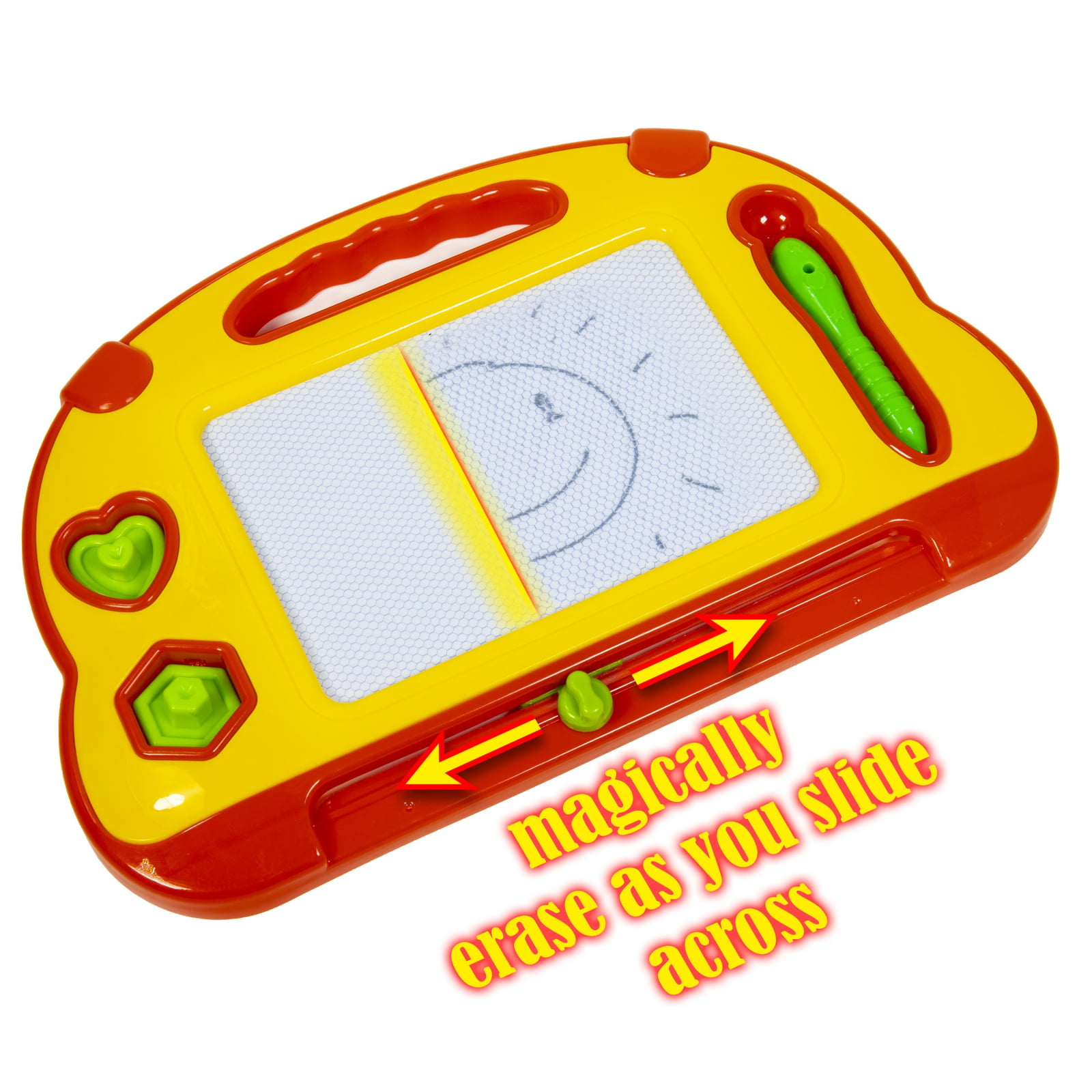 Lollanda 10.1 inch Etch A Sketch For Adults Colorful Drawing Board Writing  Doodle Pad Sketch Pad For Kids 9-12 Yellow 