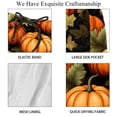 thumbnail image 4 of luoweisi Men's Beach Shorts Quick Dry Swim Trunks with Mesh Lining Thanksgiving Pumpkin L, 4 of 5