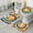 Tie Dye Color, variant on Colorful Rainbow Tie Dye Spiral Pattern Bathroom Rugs Sets 3 Piece,Toilet Cover Set,Absorbent Non Slip Bathroom Mats Sets with U-Shaped Contour Rug Toilet Rug Set