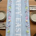 thumbnail image 5 of Table Runners 90 Inches Long Dress Scarves, Easter Bunny Farmhouse Coffee/Dining/Kitchen Table Runner for Living Room, Eggs Cute Rabbit Purple Wooden Grain Rustic 13x90 Inch, 5 of 9