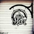 thumbnail image 4 of Craftnamesign Custom Beer Metal Hanging Sign Wall Decor, Metal Bar Beer Club Wall Art, 4 of 4