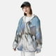 thumbnail image 3 of Balery Horses Running Through The Water Sudadera ligera de manga larga con capucha y protección solar UPF 50+ para hombre y mujer, ideal para pesca y running-Small, 3 of 7