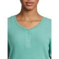 thumbnail image 4 of Secret Treasures Women’s Waffle Lounge Top, 4 of 5